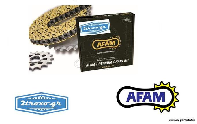 Afam Chain Kit Set Αλυσιδα/γρανάζια 525 XSR2 16/47 Triumph Street Triple 765 '17