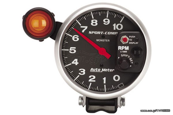 AUTOMETER ΣΤΡΟΦΟΜΕΤΡΟ & SHIFT LIGHT 5''