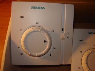 Αναλογικοί Θερμοστάτες Siemens 