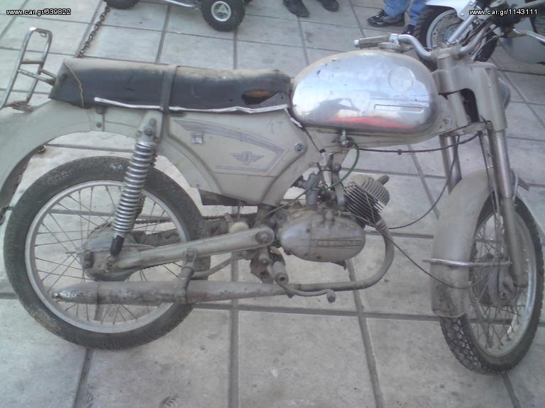 Zundapp 1967 C 50  517  SPORT MIT GEBLASEKUHLUN+ΑΝΤΑΛΑΚΤΙΚΑ