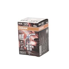 ΛΑΜΠΑ OSRAM H4 12V60/55W P43T NIGHT BREAKER UP TO 150% φωτεινώτητα UP TO 150m +20% δέσμη φωτώς