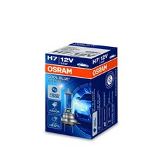 ΛΑΜΠΑ OSRAM H7 12V55W PX26D UP TO 20% περισσότερο φως Cool Blue XENON LOOK BLUE