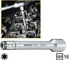 Καρυδάκι Torx 1/2 Θηλυκό Ε12 με προέκταση 110mm HAZET 2925