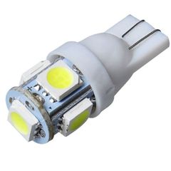  T10 5050 5SMD Λευκό LED 
