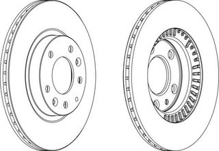 ΣΕΤ ΔΙΣΚΟΙ ΦΡ.EM.MX-5 1.8 05- ΚΑΙΝ. FERODO DDF1657 MAZDA MX-5