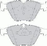 ΣΕΤ ΤΑΚΑΚ.ΕΜ.BMW 5(E60)/7(E65) ΚΑΙΝ. FERODO FDB1628 BMW 1 BMW 3 BMW 5 BMW 6 BMW 7 FIAT IDEA