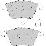ΣΕΤ ΤΑΚ.ΕΜΠ.A4/A6 2004- ΚΑΙΝ. FERODO FDB1629 AUDI A4 AUDI A6 AUDI A8 SEAT EXEO