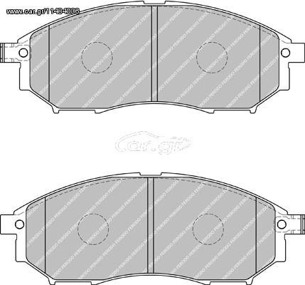 ΤΑΚ.ΕΜΠ.MURANO 3,5 05- ΚΑΙΝ. FERODO FDB1881 INFINITI EX INFINITI G INFINITI M INFINITI Q70 NISSAN MURANO NISSAN NAVARA NISSAN PATHFINDER NISSAN QASHQAI