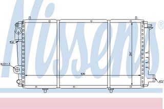 ΨΥΓΕΙΟ CITR C 15 D   94- ΚΑΙΝ. NISSENS 61337 CITROEN C15