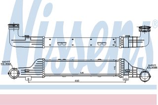 INTERC A-CLASS W176 12- ΚΑΙΝ. NISSENS 96335 MERCEDES-BENZ A-CLASS MERCEDES-BENZ B-CLASS MERCEDES-BENZ CLA MERCEDES-BENZ GLA-CLASS