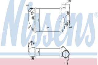 INTERC A6 2.7 TDI RIGHT 04- ΚΑΙΝ. NISSENS 96417 AUDI A6