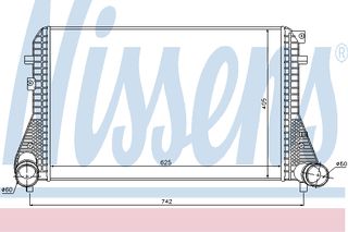 INTERC VW-PASSAT 2.0 TSI 10- ΚΑΙΝ. NISSENS 96542 AUDI A3 AUDI TT SEAT ALTEA SEAT LEON VW CC VW EOS VW GOLF VW PASSAT VW SCIROCCO VW TIGUAN