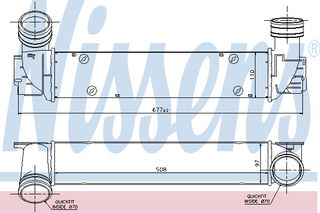 INTERC  3-SERIES E90 330d 05- ΚΑΙΝ. NISSENS 96551 BMW 3