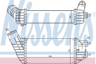 INTERC P308-3008-5008 2.0D 07- ΚΑΙΝ. NISSENS 96573 CITROEN C4 CITROEN DS5 PEUGEOT 3008 PEUGEOT 308 PEUGEOT 5008