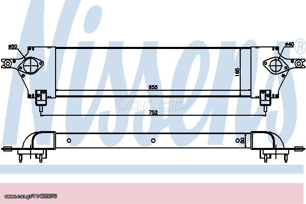 INTERC QASHQAI 1.5D-2.0D 07- ΚΑΙΝ. NISSENS 96580 NISSAN QASHQAI