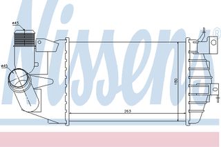 INTERC OPEL ASTRA H 1.3 D 06- ΚΑΙΝ. NISSENS 96587 OPEL ASTRA OPEL ZAFIRA