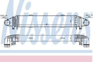 INTERC C-CLASS 250CGI 07- ΚΑΙΝ. NISSENS 96598 MERCEDES-BENZ C-CLASS MERCEDES-BENZ E-CLASS