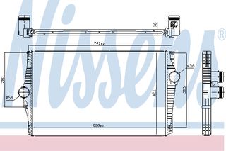 INTERC VOLVO XC90 D5  06- ΚΑΙΝ. NISSENS 96601 VOLVO XC90