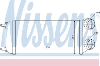 INTERC PEUGEOT 206 1.6 HDI 02- ΚΑΙΝ. NISSENS 96638 PEUGEOT 206