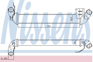 INTERC CLIO III 1,5dCi 01- ΚΑΙΝ. NISSENS 96712 RENAULT CLIO RENAULT THALIA
