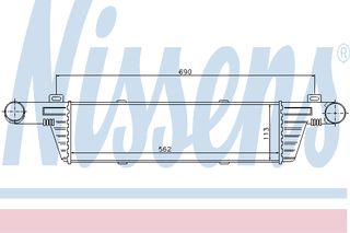 INTERCW 210 E 200 KOMP.95- ΚΑΙΝ. NISSENS 96860 MERCEDES-BENZ E-CLASS