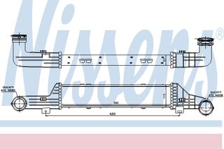 INTERC W 210 220 CDi 99- ΚΑΙΝ. NISSENS 96899 MERCEDES-BENZ E-CLASS