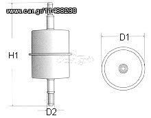 ΦΙΛΤΡΟ ΒΕΝΖΙΝΗΣ WVAG (6 TEM.) ΚΑΙΝ. CHAMPION L104006 ALFA ROMEO 6 ALFA ROMEO GTV ALFA ROMEO SPIDER AUSTIN ALLEGRO AUSTIN METRO BMW 02 BMW 3 BMW 5 CITROEN AXEL CITROEN BX CITROEN CX CITROEN GS CITROEN