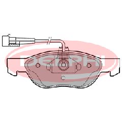 ΣΕΤ ΤΑΚ. ΦΡ.A-145 1,4/1,6/1,7 ΚΑΙΝ. DELPHI LP1413 ALFA ROMEO 146 FIAT MAREA