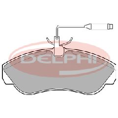 ΣΕΤ ΤΑΚΑΚΙΑ ΕΜ FIAT/CIT JUMPER ΚΑΙΝ. DELPHI LP878 CITROEN JUMPER FIAT DUCATO OPEL OMEGA PEUGEOT BOXER