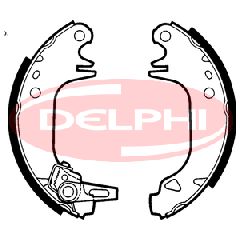 ΣΕΤ ΣΙΑΓΩΝΕΣ ΦΡΕΝΩΝ PEUGEOT205 ΚΑΙΝ. DELPHI LS1423 CITROEN AX CITROEN SAXO PEUGEOT 106 PEUGEOT 205 PEUGEOT 309