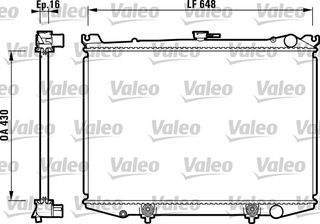 ΨΥΓΕΙΟ ΝΕΡΟΥ NISSAN TERANNO 2. ΚΑΙΝ. VALEO 731085 NISSAN PICK NISSAN TERRANO