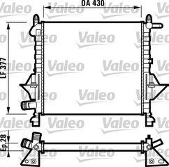 ΨΥΓΕΙΟ ΝΕΡΟΥ TWINGO 97- ΚΑΙΝ. VALEO 732051 RENAULT TWINGO