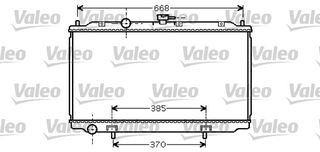 ΨΥΓΕΙΟ ΝΕΡ. ALMERA 1.5/1.8 00- ΚΑΙΝ. VALEO 734736 NISSAN ALMERA NISSAN PRIMERA