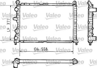 ΨΥΓΕΙΟ ΝΕΡΟΥ FIAT COUPE 93-96 ΚΑΙΝ. VALEO 811073 FIAT COUPE FIAT TEMPRA FIAT TIPO LANCIA DEDRA LANCIA DELTA