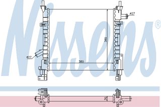 ΨΥΓΕΙΟ FO KA +AC 02- ΚΑΙΝ. NISSENS 62005 FORD KA FORD STREET