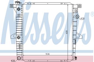 ΨΥΓΕΙΟ FO EXPLORER 4.0 97-98 ΚΑΙΝ. NISSENS 62060 FORD USA EXPLORER