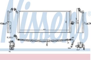 ΨΥΓ ΝΕΡ.E-CLASS W212 09- ΚΑΙΝ. NISSENS 627047 MERCEDES-BENZ CLS MERCEDES-BENZ E-CLASS MERCEDES-BENZ SL
