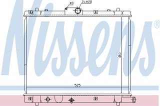 ΨΥΓΕΙΟ SUZ SWIFT   10- ΚΑΙΝ. NISSENS 641759 SUZUKI SWIFT