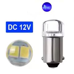 Led BA9S μονοπολική ίσια ΜΠΛΕ Κωδικός XF919..SoundStreet...
