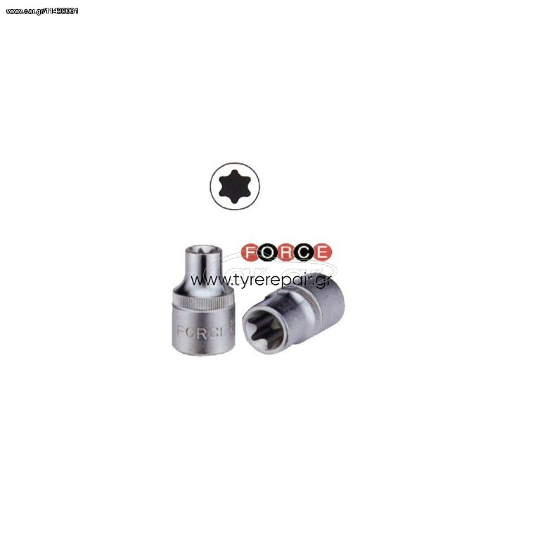 Καρυδακια Torx 3/8 Θηλυκα Ε6,Ε7 FORCE