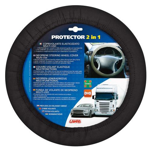 Lampa Protector 2in1 Ελαστικό Μαύρο 34-45cm