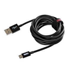 Lampa USB 2.0 to micro USB Cable Black 2m (38921)