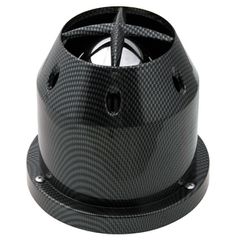Lampa Φιλτροχοάνη Κωνική Carbon 60>97mm