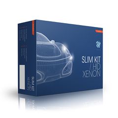 H4-3 HIGH-LOW 12V 8.000K Basic Slim Ballast Kit Λαμπα Xenon