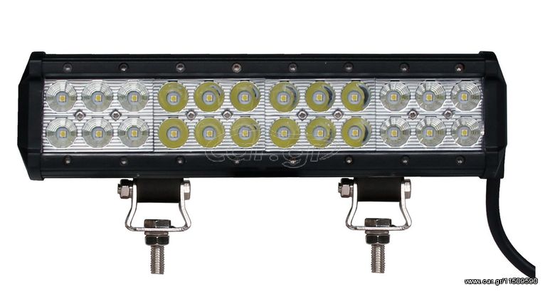 M-TECH Προβολεας Light Bar 10-32V 72W 4800lm Osram 24xLED 95.7x63x107.83mm WLO604/MT