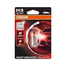 Osram H3 Night Breaker Unlimited 55W 1ΤΕΜ 64151NBU