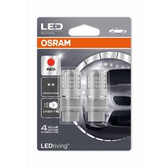 Osram Σετ 2 Led Διπολικη Κοκκινη 3 W 12V W2.5x16q P27/7W 3547R-02B