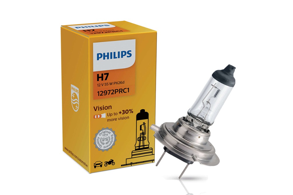 Philips Vision H7 12V 55W 12972PRC1 – 1 τεμάχιο