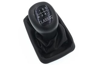 Leather Luxe Δερμάτινη Φούσκα Με Πόμολο 5 Ταχύτητες Για Mercedes Benz W202 W208 CLK W210 E