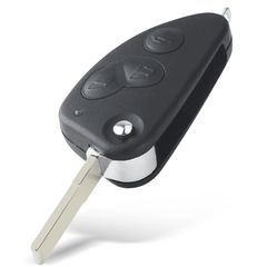 Κέλυφος Κλειδιού Για Alfa Romeo 147-156-166-GT Με 3 Κουμπιά & Λάμα Flip